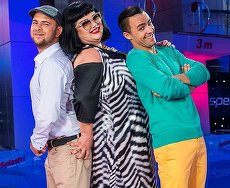 Splash debutează din 24 iulie la Antena 1, cu două ediţii pe săptămână. Romică Ţociu şi Cornel Palade vor avea momente de umor în cadrul show-ului