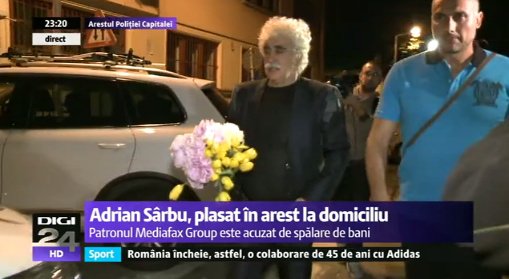 Adrian Sârbu, din nou la Mediafax după ce a trecut din arest la domiciliu sub control judiciar