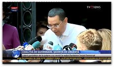 VIDEO. Băsescu şi Ponta, Nervoşi pe presă, cu aceeaşi replică. Ponta către o jurnalistă TVR "aşa aţi primit ordin". Traian Băsescu, deranjat de un reporter Antena 3: "aşa ţi-a spus turnătorul să întrebi?"