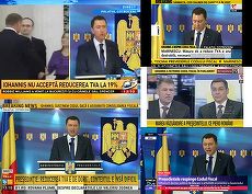 BURTIERA LA MINUT. Cum s-a văzut la TV respingerea codului fiscal de către preşedinte. România TV, cea mai vehementă: Marea răzgândeală a preşedintelui. Ce pierd românii