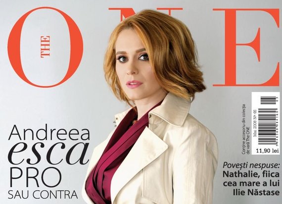 Andreea Esca pleacă după 10 ani de la The One, revista editată de compania lui Adrian Sârbu