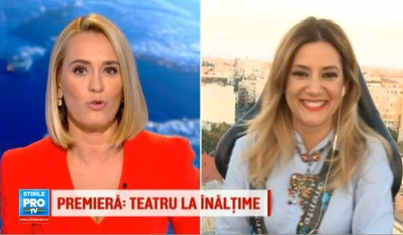 FOTO în oglindă. Grafica şi studioul Ştirilor Pro înainte şi după transformare