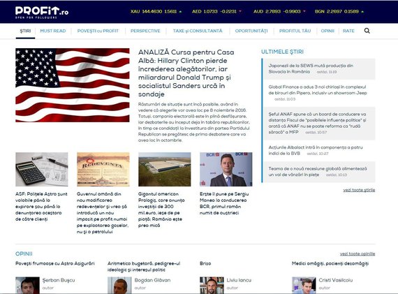 Profit.ro se lansează astăzi. Orlando Nicoară, managerul proiectului. Fostul şef al McDonald's, în consiliul de administraţie.