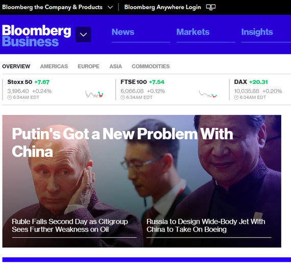 Bloomberg News va concedia 80 de jurnalişti