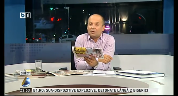 B1 TV, 20.000 de lei amendă pentru afirmaţiile lui Banciu la adresa lui Adrian Năstase şi a Alinei Gorghiu