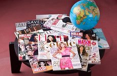 Vânzările revistelor pentru femei. Revistele culinare, cele mai mari vânzări. Segmentul publicaţiilor glossy, condus de Elle