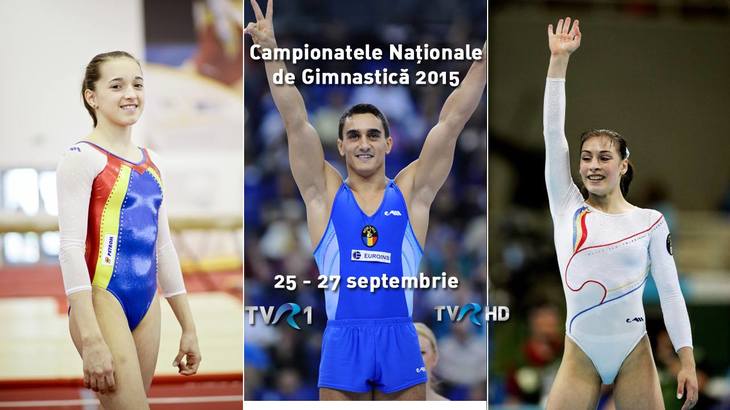 Campionatele Nationale Gimnastica la TVR