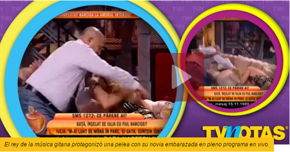 Guţă "a călătorit" până în Mexic. Episodul păruielii de la Capatos, pe un site mexican