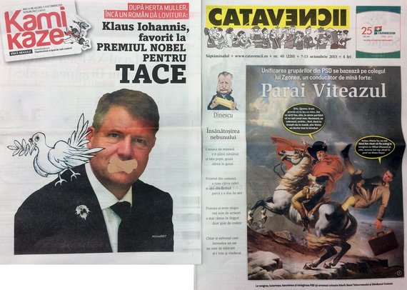 PRESA DE AZI. Dragnea - Parai Viteazul şi Klaus Iohannis, favorit la Premiul Nobel pentru Tace
