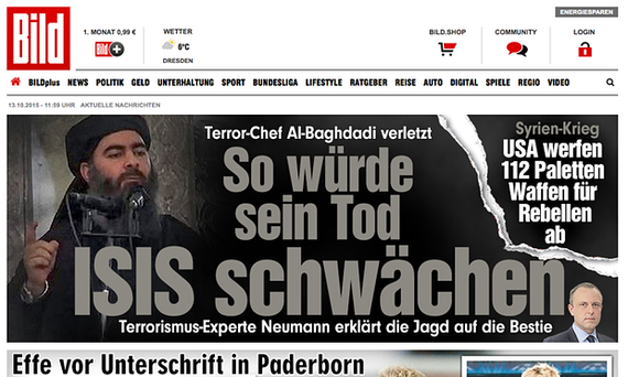 Bild va bloca accesul la site-ul său pentru utilizatorii care folosesc programe tip Adblock