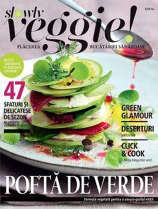Burda România lansează Slowly Veggie!, revistă pentru vegetarieni şi vegani