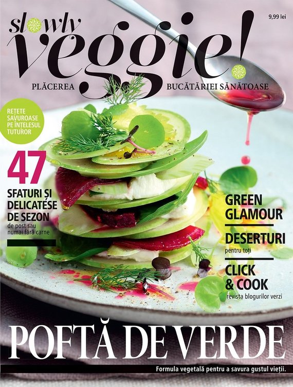 Burda România lansează Slowly Veggie!, revistă pentru vegetarieni şi vegani
