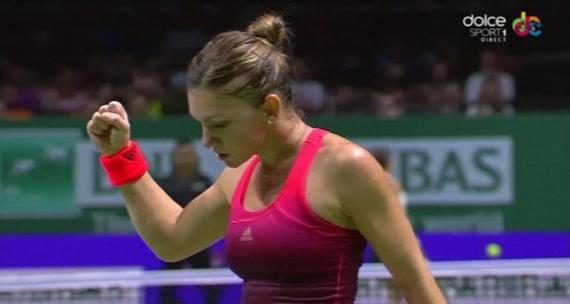 Simona Halep o va întâlni pe Maria Şarapova în Turneul Campioanelor. Meciul, difuzat de Dolce Sport şi Digi Sport