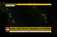 BURTIERĂ LA MINUT. Revolta Colectiv. Marş (împotriva) primarului Piedone. Mitingul, pe toate posturile de ştiri