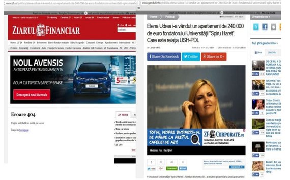 Maria Apostol, omul de legătură între consilierul Elenei Udrea şi Mediafax Group. Cum îi comanda Tudor Breazu să scoată articole de pe ZF.ro. "S-a rezolvat!"