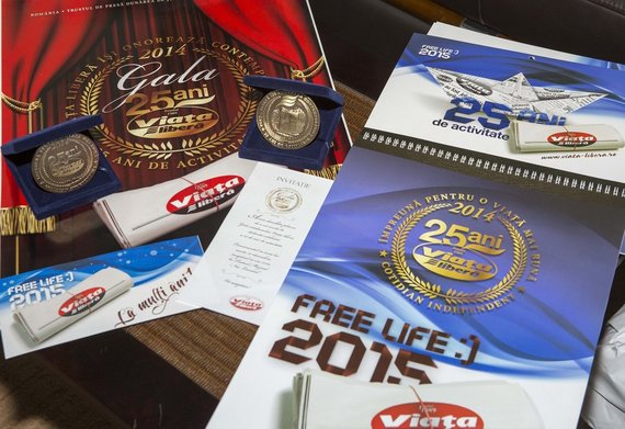 Viaţa liberă, premiată la International Creative Media Award 2015