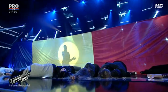 VIDEO. Tudor Chirilă, piesă manifest la Vocea României