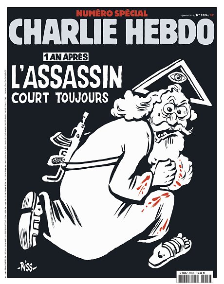 Charlie Hebdo, cu Dumnezeu pe copertă, la un an de la atentatul terorist
