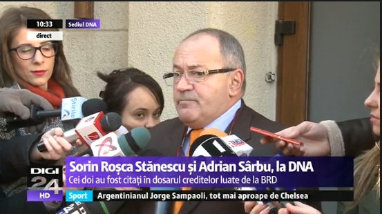 Adrian Sârbu şi Sorin Roşca Stănescu, aşteptaţi astăzi la DNA în dosarul creditelor BRD