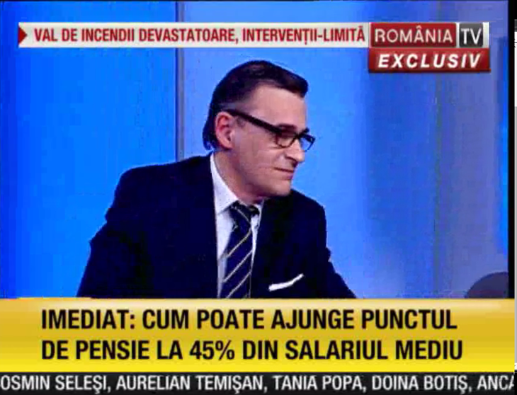 Andreea Creţulescu a scos un invitat din platoul emisiunii România la raport