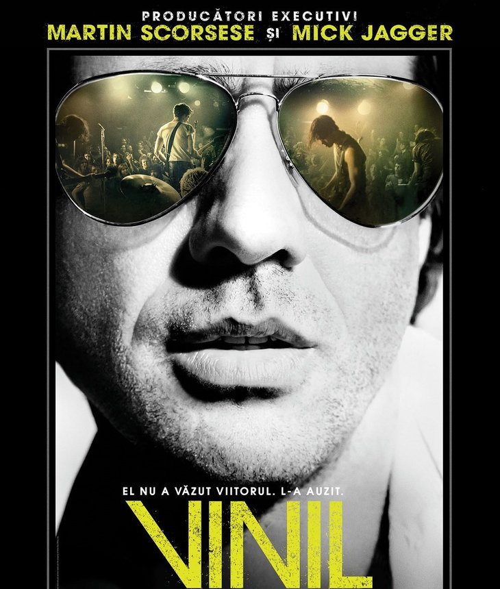 Vinil, un serial HBO produs de Martin Scorseze şi Mick Jagger, va avea premiera în februarie în România