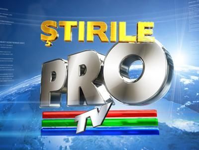 FOTO. Ştirile Pro TV au intrat, de ieri, cu sigla modificată