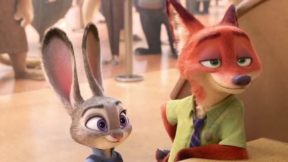 Voci în animaţia Zootropolis: Lavinia Şandru, gazelă, Mihai Dobrovolschi, un vulpoi