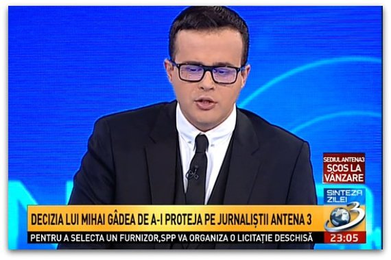 Mihai Gâdea a anunţat că Antenele se vor muta