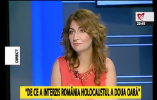 VIDEO. Oana Stănciulescu, scrisoare deschisă ambasadoarei Israelului: „nu contest Holocaustul”