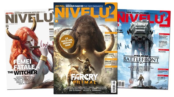 PENTRU GAMERI. Echipa de la Level este acum la Nivelul 2. „Noua revistă e urmaşul spiritual al Level”