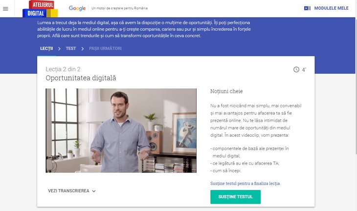 Google face „şcoală” online pe marketing digital şi dezvoltare de afaceri