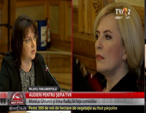 Irina Radu, aviz pozitiv pentru şefia TVR din partea Comisiilor