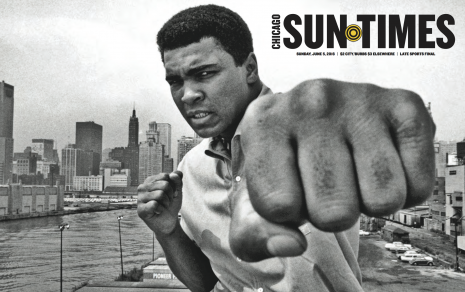 GALERIE FOTO. Moartea celui mai mare boxer din istorie Muhammad Ali, pe prima pagină a ziarelor de pe mapamond