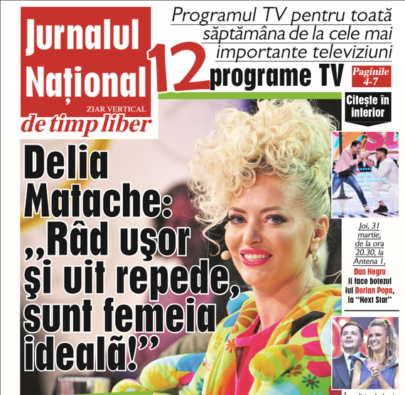 Jurnalul Naţional va avea din nou supliment TV