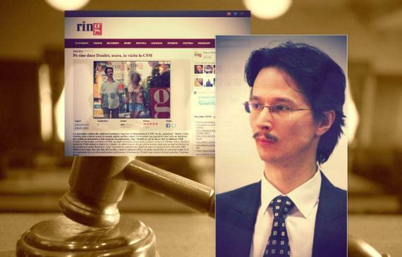 Ring, proces pierdut cu judecătorul Dănileţ. Ziarul a sugerat "o relaţie nepotrivită" la o poză cu magistratul şi fiica lui
