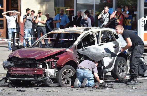 Jurnalist rus, mort după ce maşina în care se afla a explodat