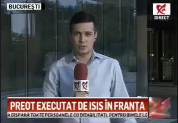 VIDEO. Moment hazliu în direct la Realitatea TV