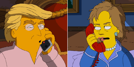 VIDEO. Persoanejele The Simpsons l-au ales pe viitorul preşedinte al Statelor Unite