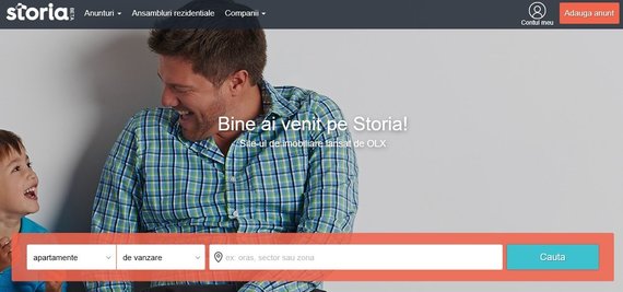 OLX a lansat site-ul de anunţuri imobiliare Storia.ro
