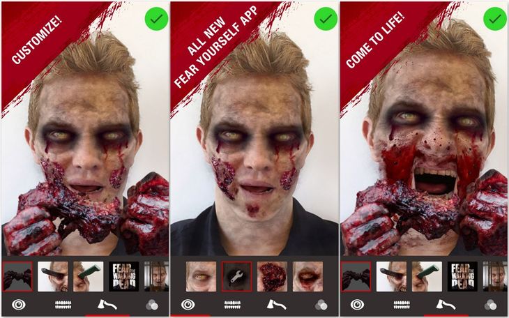 Cum să devii zombie. Serialul Fear the Walking Dead are aplicaţie pentru mobil