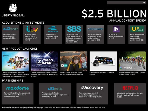 Liberty, care deţine UPC în România, parteneriat global cu Netflix