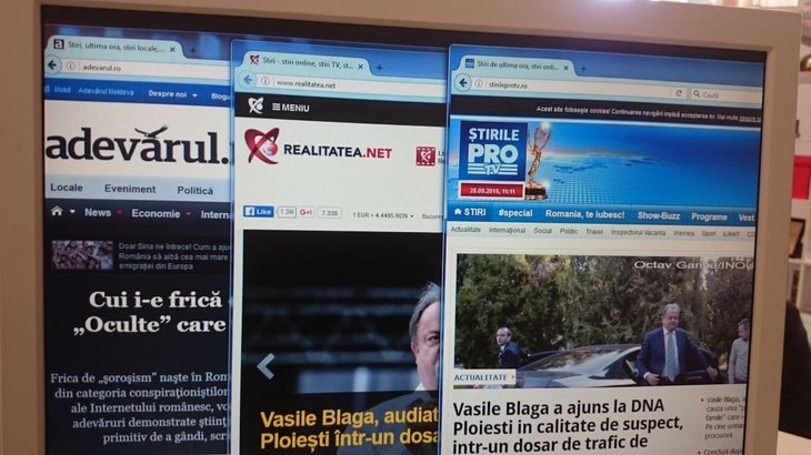 STUDIU. Aproape patru milioane de români citesc ştiri pe net. Topul publicaţiilor online: Adevărul şi StirilePro TV, cu randul pe primul loc.