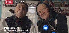 VIDEO. Campanie Vodafone. Live pe Facebook cu Tezaure Umane: un iconar, un doinar şi un meşter cojocar