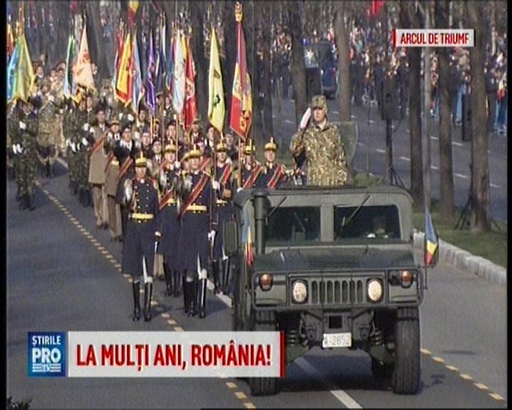 FOTO. Posturile TV şi parada: Antena 1 şi B1, imagini preluate de la TVR. România TV, burtiere tabloide
