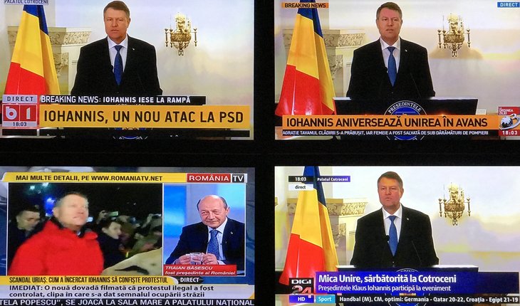 BURTIERA LA MINUT. Klaus Iohannis anunţă referendum pe tema graţierii. Cum s-a văzut la TV