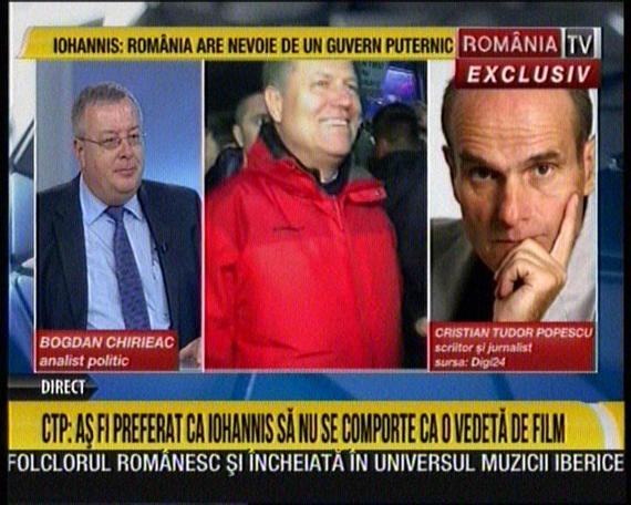 CTP, despre fragmentele cu el preluate de RTV: Manipularea e ordinară. Ei iau ce le convine