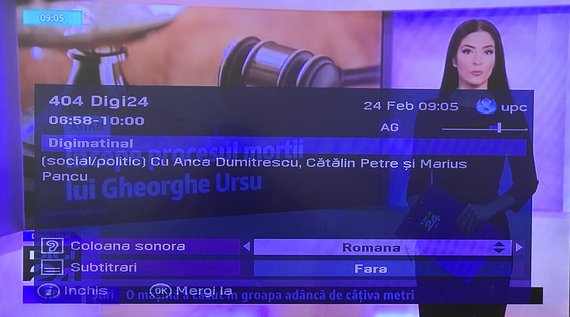 Digi 24, mutat în grila UPC. A intrat în rândul posturilor de ştiri