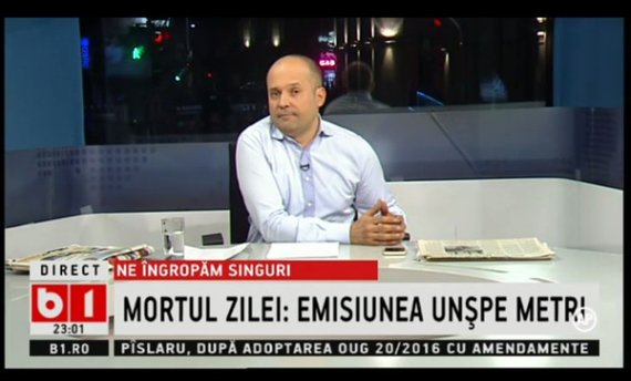 Radu Banciu începe luni emisiunea de sport Unşpe metri
