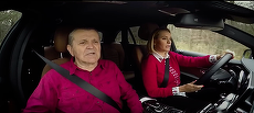 VIDEO. Andreea Esca şi tatăl ei, într-o reclamă pentru o maşină premium. Andi Moisescu, o poveste de când era patinator viteză: la primul concurs am ieşit penultimul