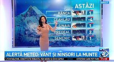 O prezentatoare meteo de la Antena 3, la TVR
